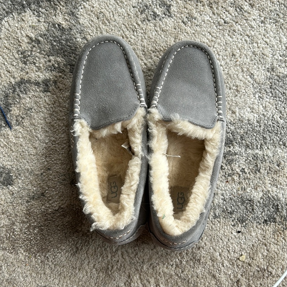 UGG Ashley Slippers - Light Gray (9)